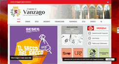 Desktop Screenshot of comune.vanzago.mi.it